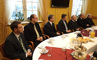 Spotkanie duchownych u marszałka województwa